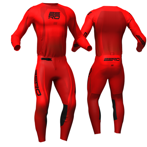 Echelon - Red custom motocross jersey and pants combo - Zero Racewear