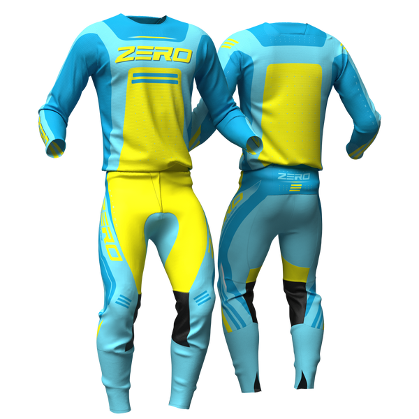 Youth Precision Aqua/Yellow