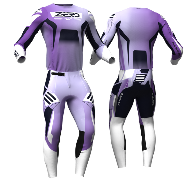 Pulse – Lavender custom motocross jersey and pants by Zero Racewear