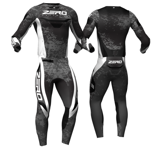 Stealth – Smoke custom motocross jersey and pants by Zero Racewear