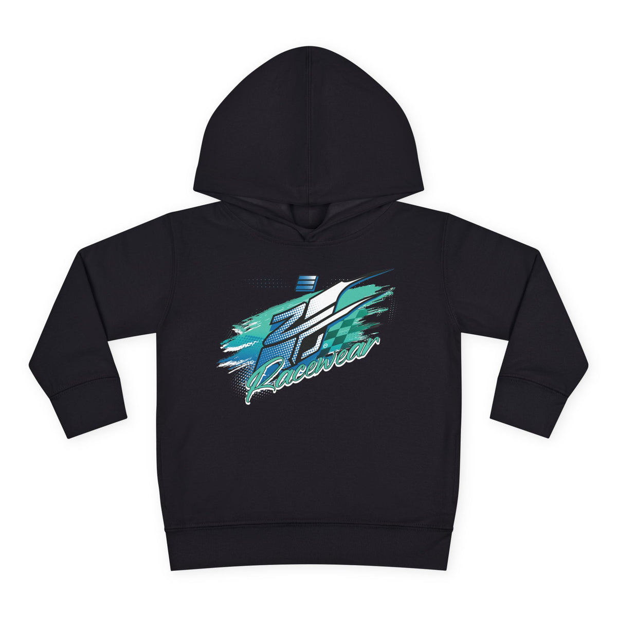 Zero Brush Toddler Hoodie - Teal