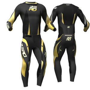 Atlas Black/Gold custom motocross jersey and pants combo - Zero Racewear