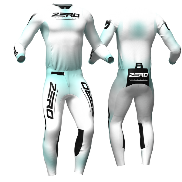 CØRE - Aqua custom motocross jersey and pants combo - Zero Racewear