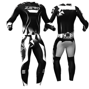 Crest – Black custom motocross jersey and pants by Zero Racewear