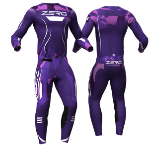 Crest – Purple custom motocross jersey and pants by Zero Racewear