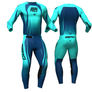 Echelon - Teal custom motocross jersey and pants combo - Zero Racewear