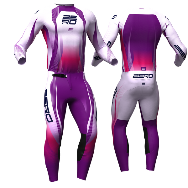 Echelon - Purple custom motocross jersey and pants combo - Zero Racewear