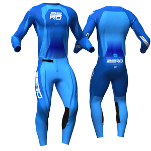 Echelon - Blue custom motocross jersey and pants combo - Zero Racewear