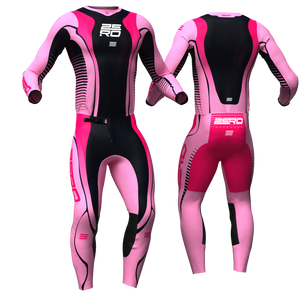 Edge Hot Pink/Black custom motocross jersey and pants combo - Zero Racewear