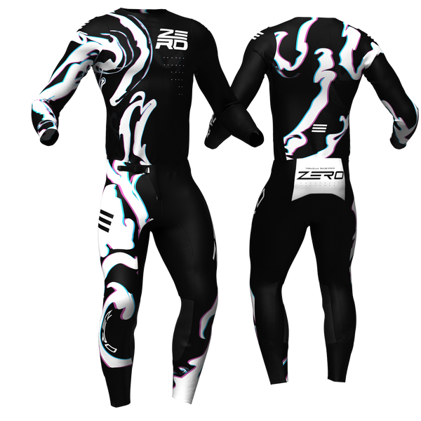 Flow - Glitch custom motocross jersey and pants combo - Zero Racewear