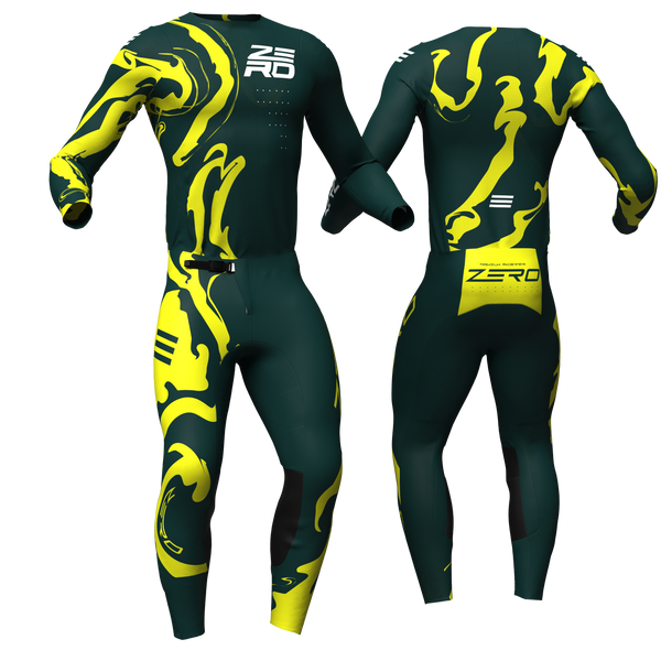 Flow - BRG custom motocross jersey and pants combo - Zero Racewear