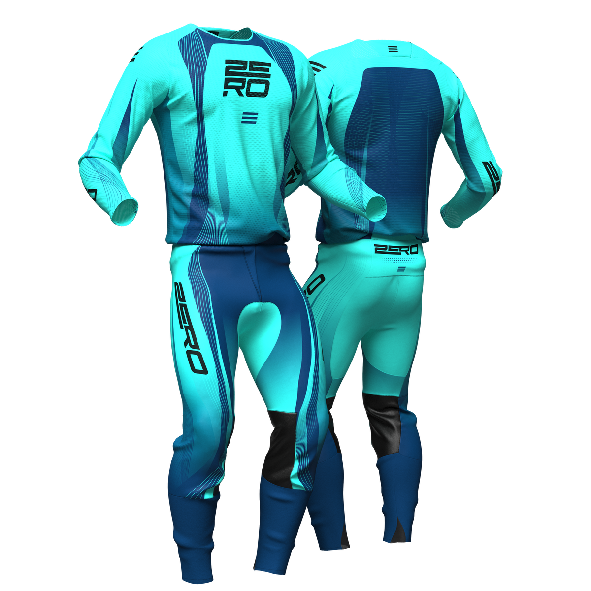 Echelon - Teal – Zero Racewear