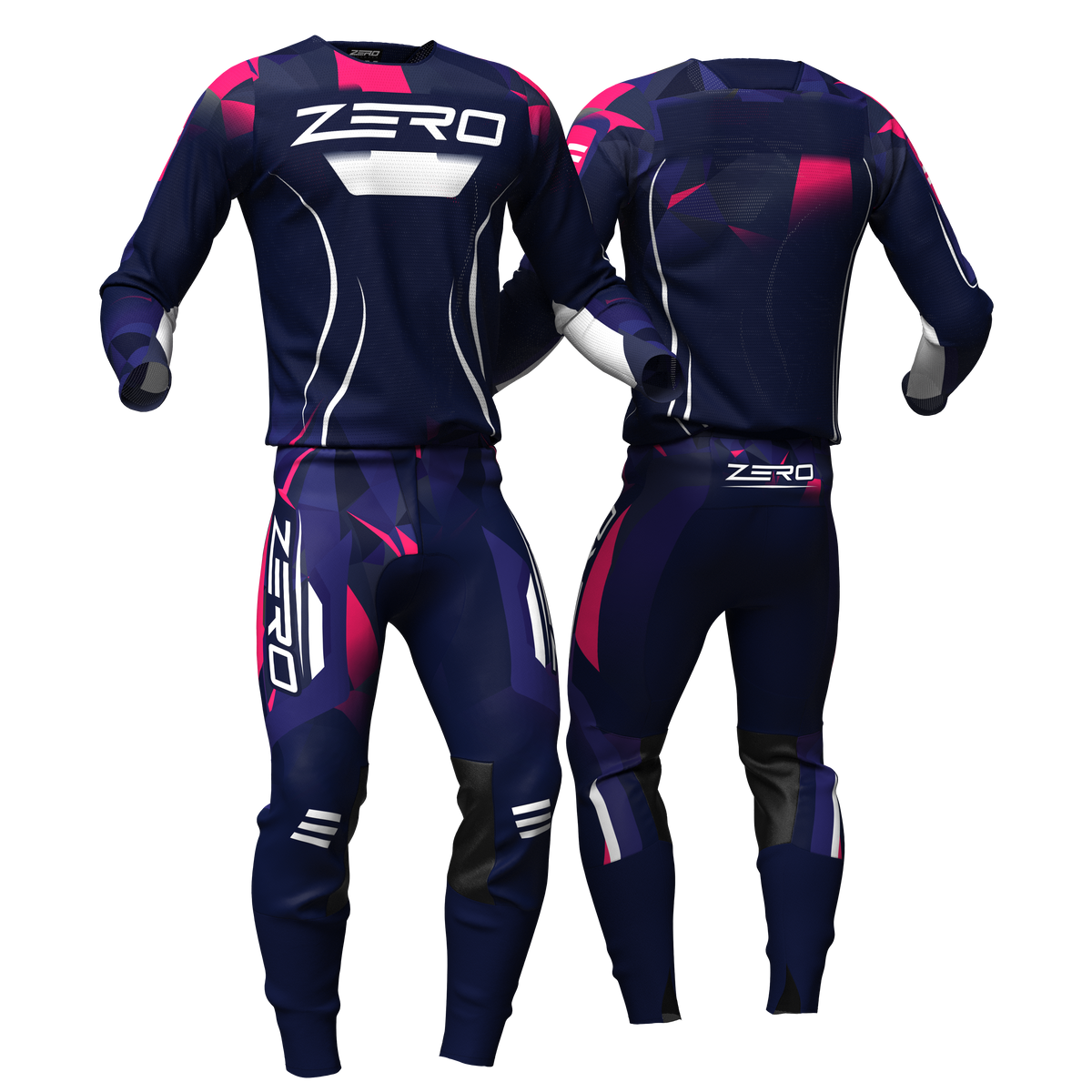 Crest - Navy Pink – Zero Racewear