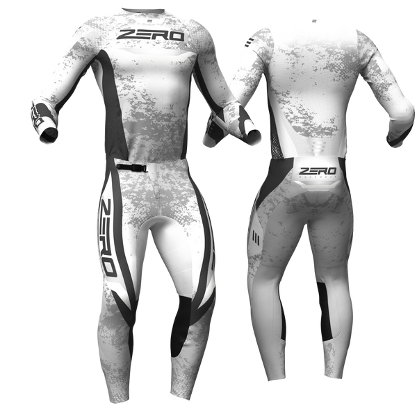 Stealth – Arctic custom motocross jersey and pants by Zero Racewear