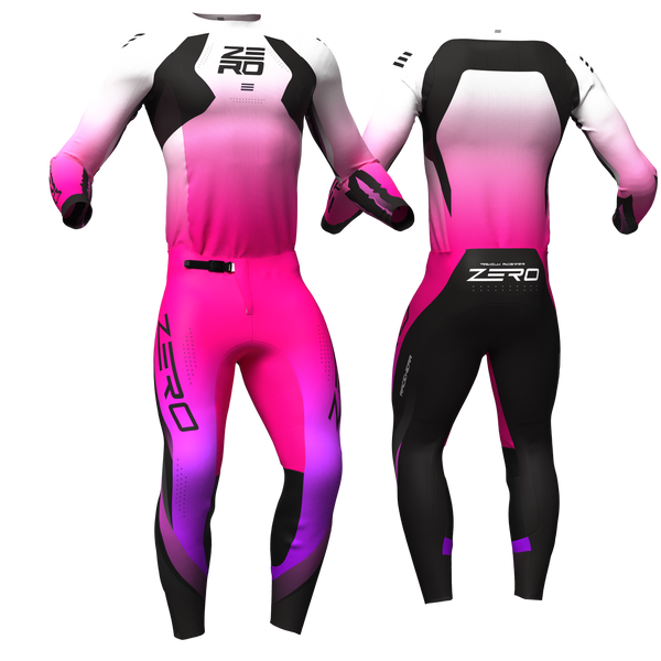 V E R T E X – Pink Haze custom motocross jersey and pants by Zero Racewear