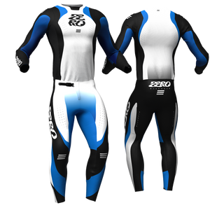 V Ø I D – Blue Shift custom motocross jersey and pants by Zero Racewear